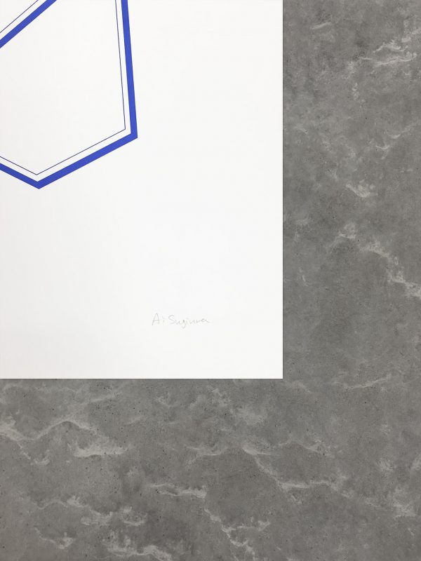 Symetria, Ai Sugiura, Blue Drawing 01