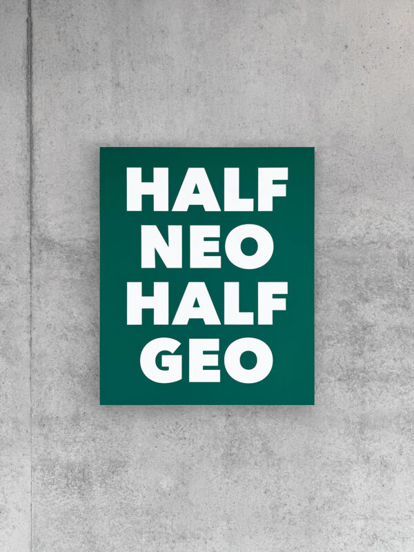 HALF NEO HALF GEO - Symetria - Christian Robert-TIssot