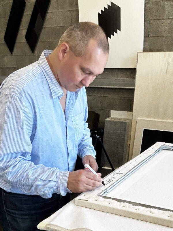 Nicolas Chardon Hommage aux Tableaux Symetria B