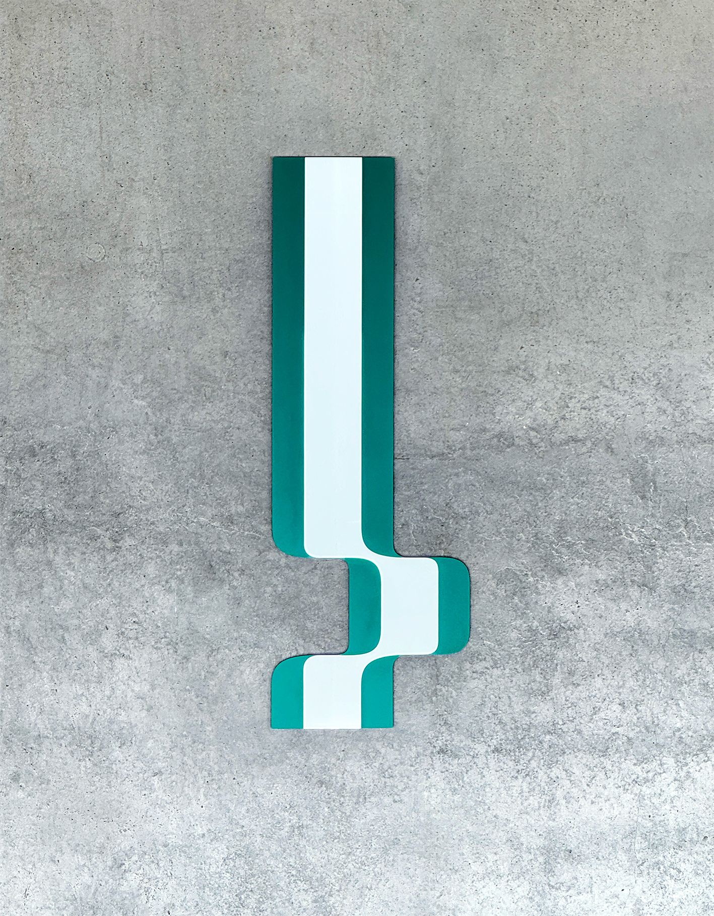 Terry Haggerty Push-Pull - SYMETRIA - Green/Silver