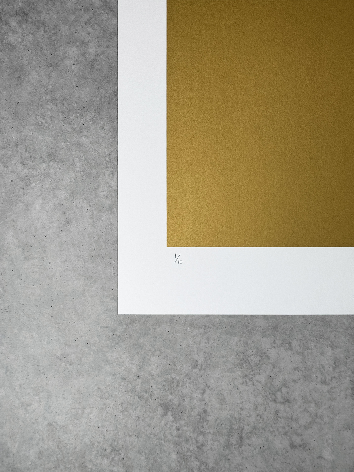 Henry Codax SYMETRIA editions Untitled Gold