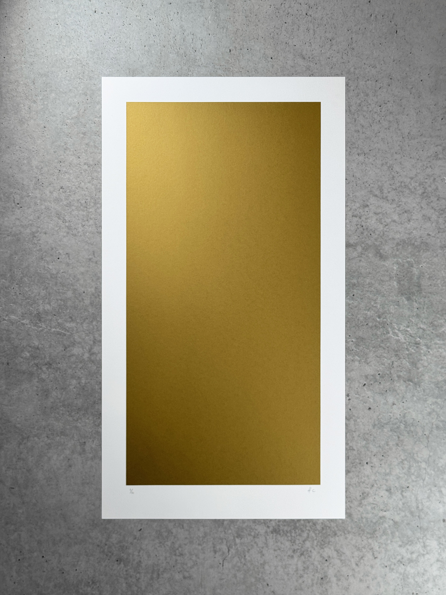 Henry Codax SYMETRIA editions Untitled Gold