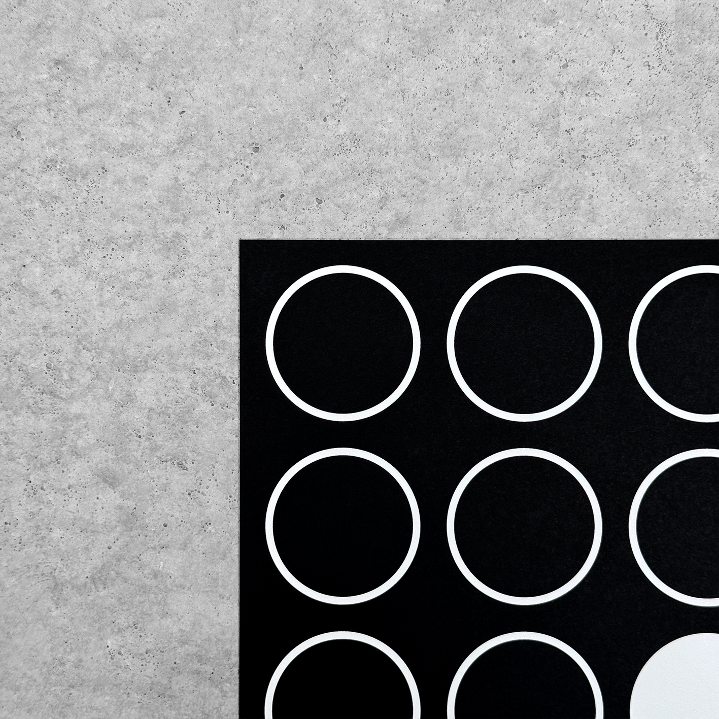 Jan van der Ploeg Untitled 30 x 30 SYMETRIA editions