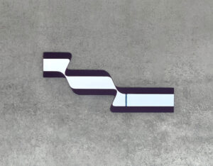 Terry Haggerty Push-Pull - SYMETRIA - Purple/Silver