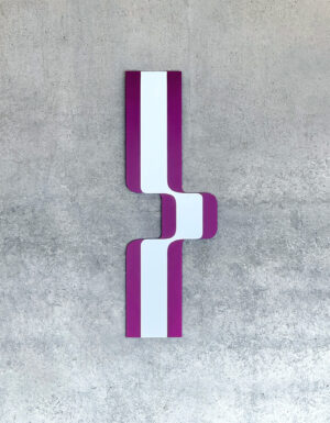 Terry Haggerty Push-Pull - SYMETRIA - Pink/Silver