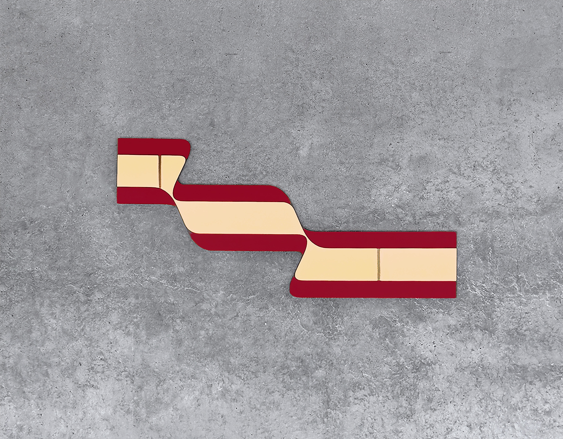 Terry Haggerty Push-Pull - SYMETRIA - Red/Gold