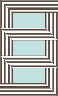 Jan van der Ploeg - SYMETRIA art editions - Untitled - light blue & brown - 2023